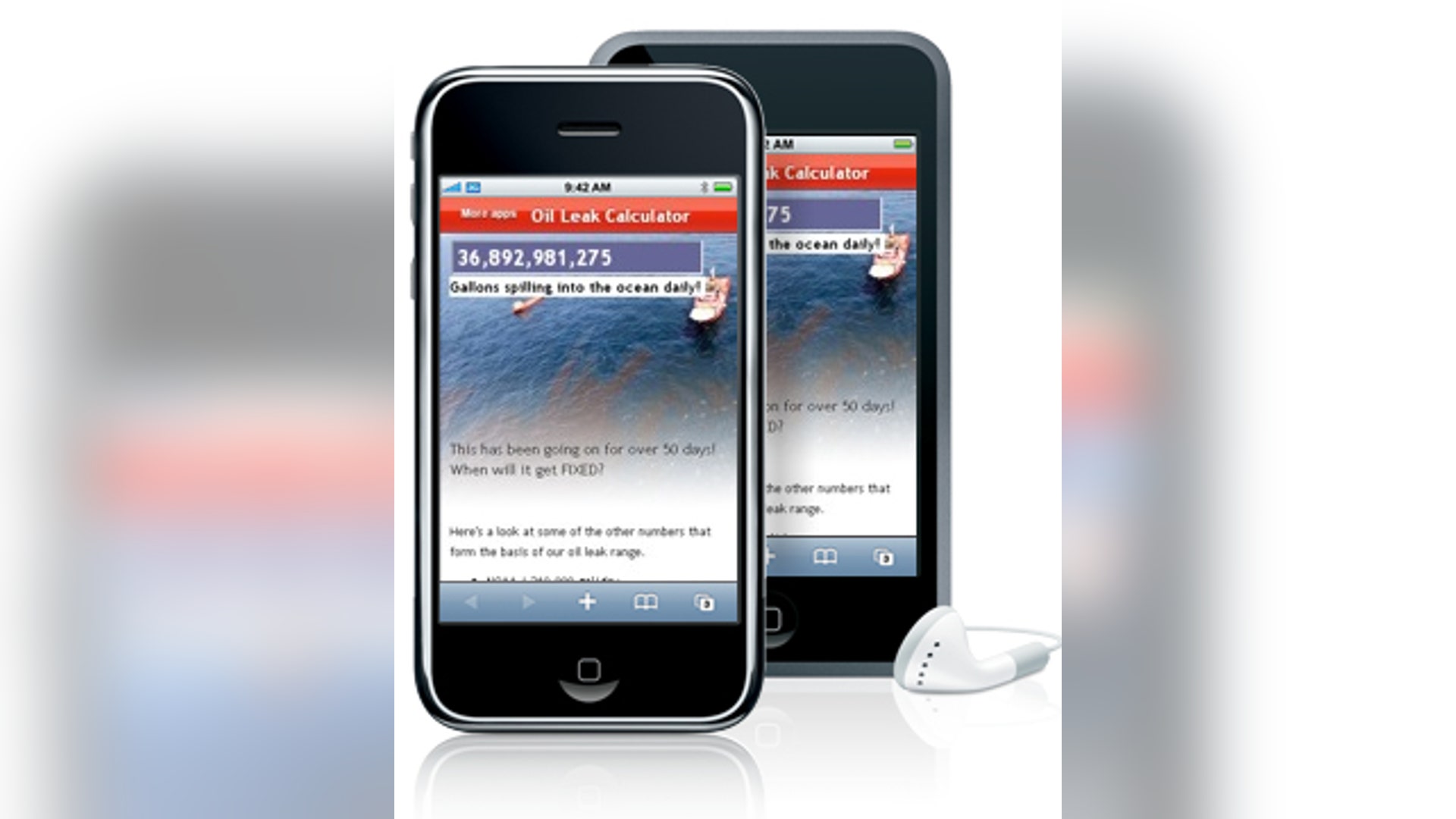 Web Apps: Oil Leak Calculator