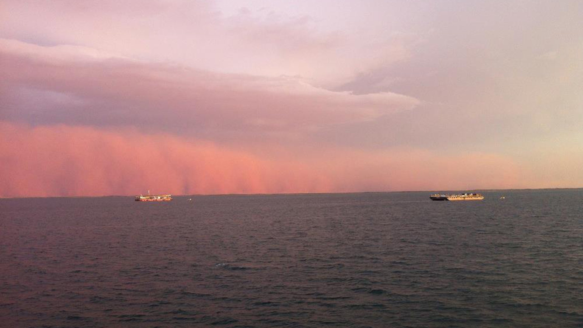 Amazing reddust storm strikes Western Australia Fox News