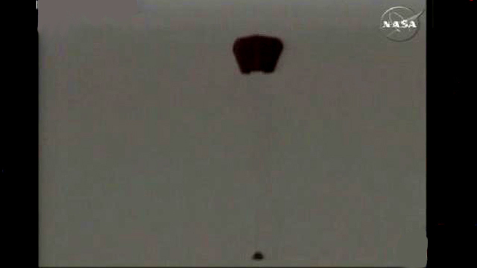 Orion Chutes Deployed