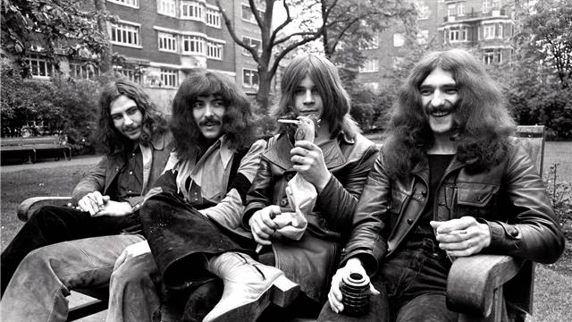 Ozzy with Black Sabbath