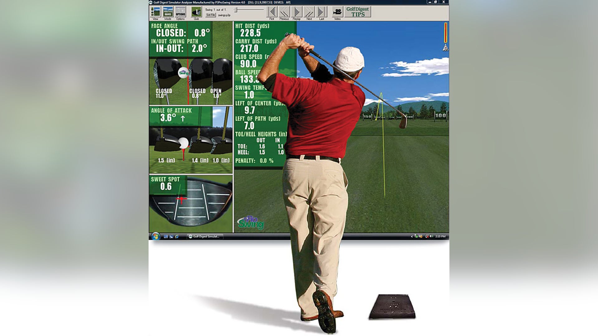 P3ProSwing_Virtual_Golf_Simulator
