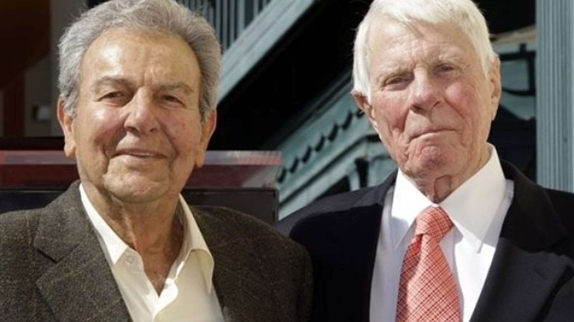 Peter Graves and Mike Connors