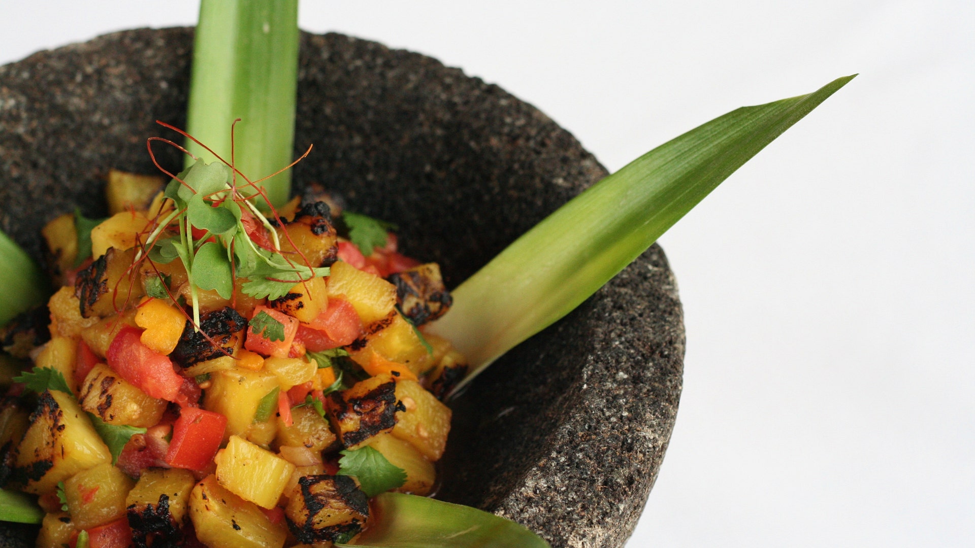 Charred Pineapple-Serrano Pico de Gallo