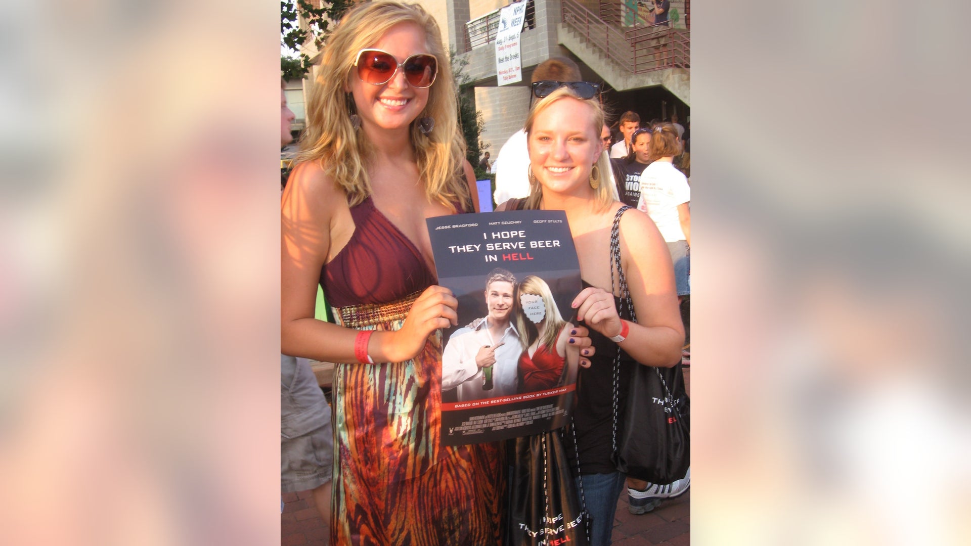 Students Wait in Line for a Screening of Tucker Max film 'I Hope They Serve Beer in Hell'