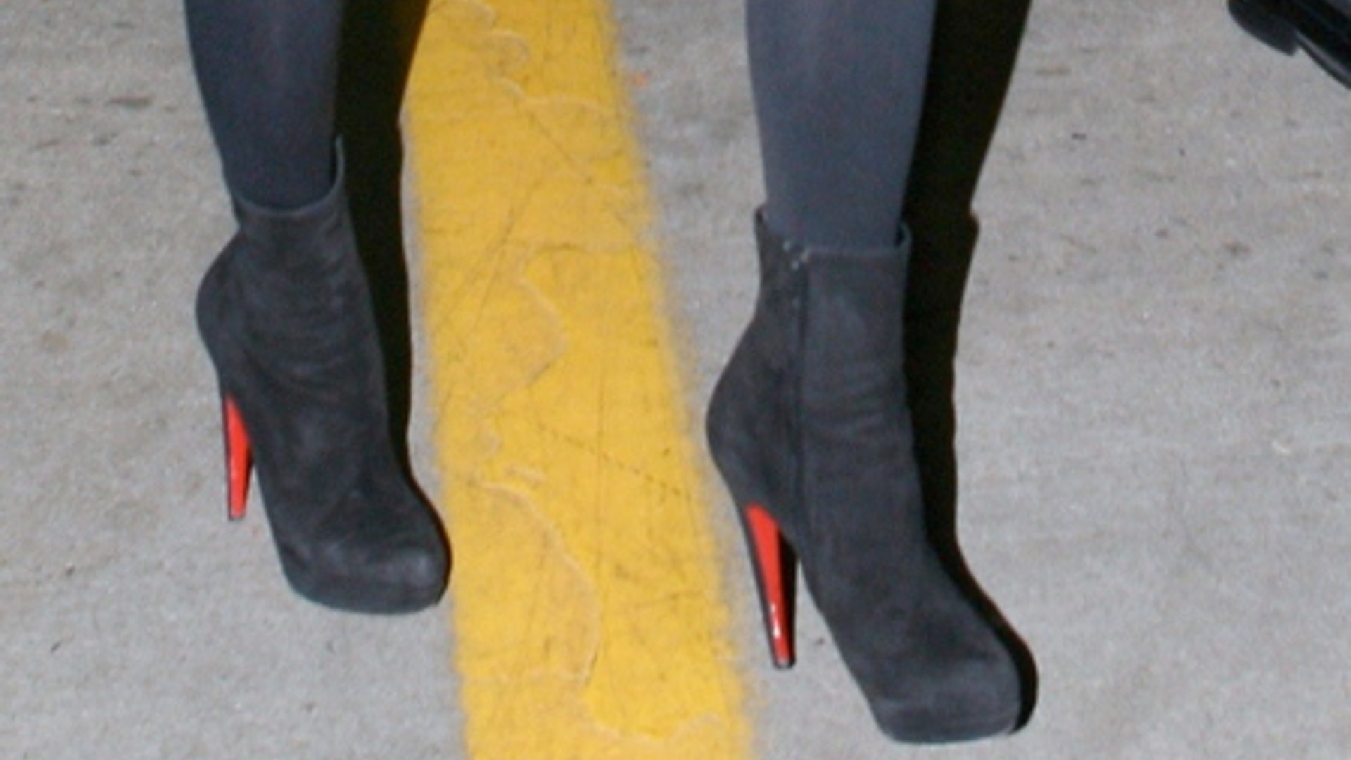 Victoria Beckham in Sky High Heels