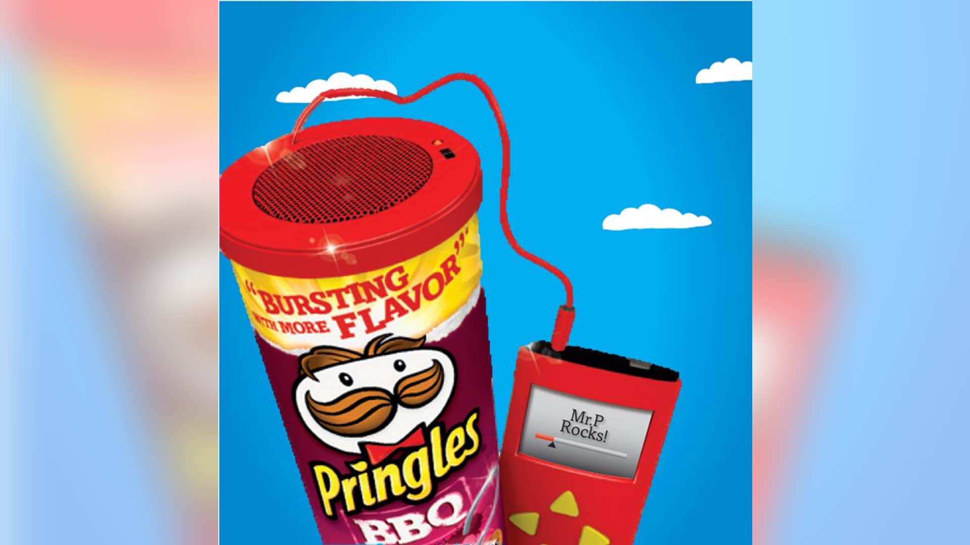 Pringles Speaker Can