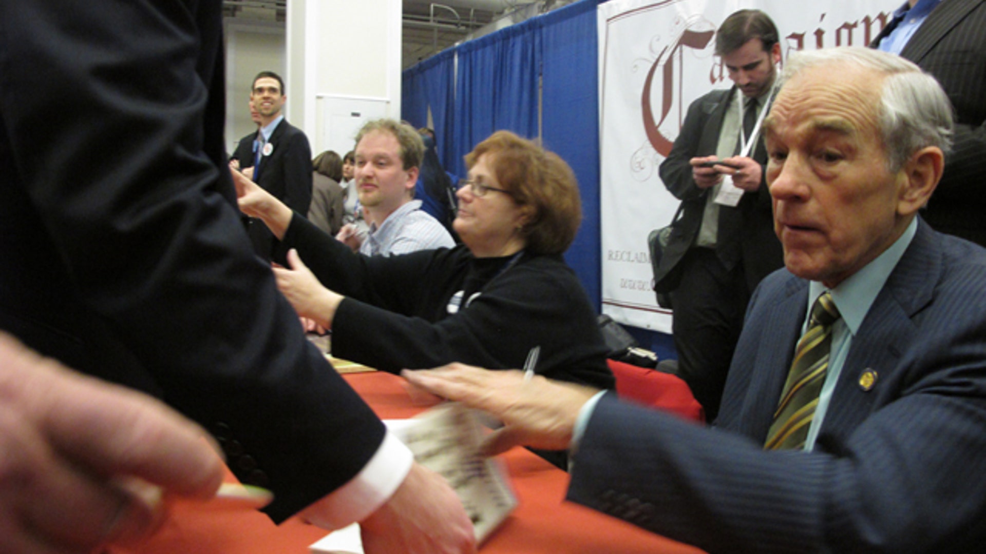 RON PAUL BOOKSIGNING