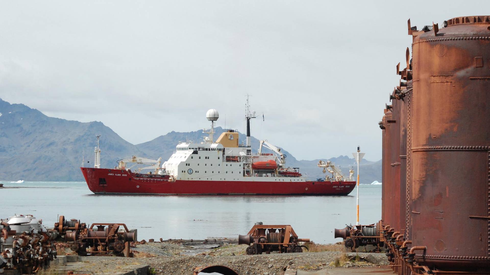 Lost World Antarctica: RRS James Clark Ross ADR