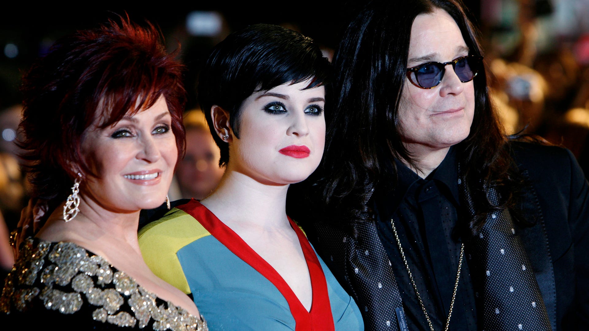 Sharon, Kelly and Ozzy