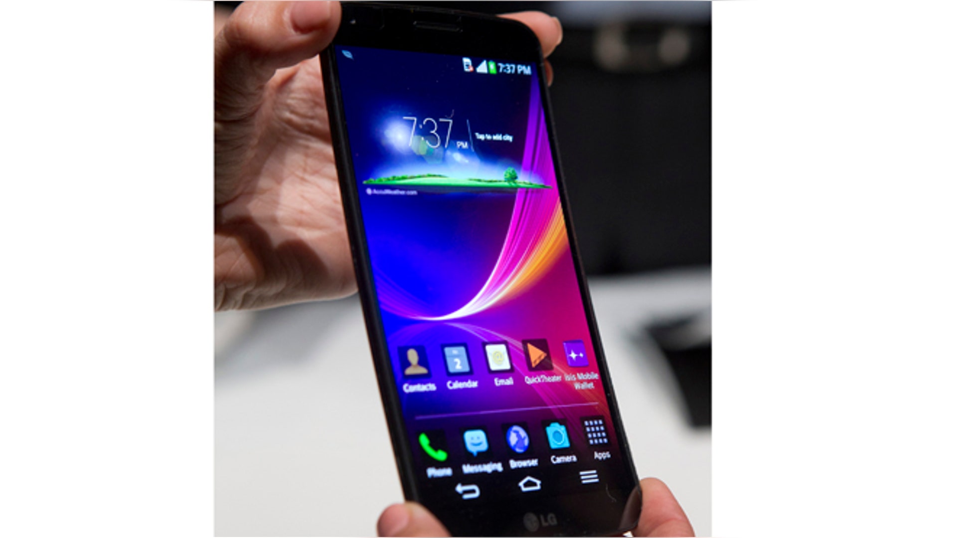 Curved G Flex smartphone