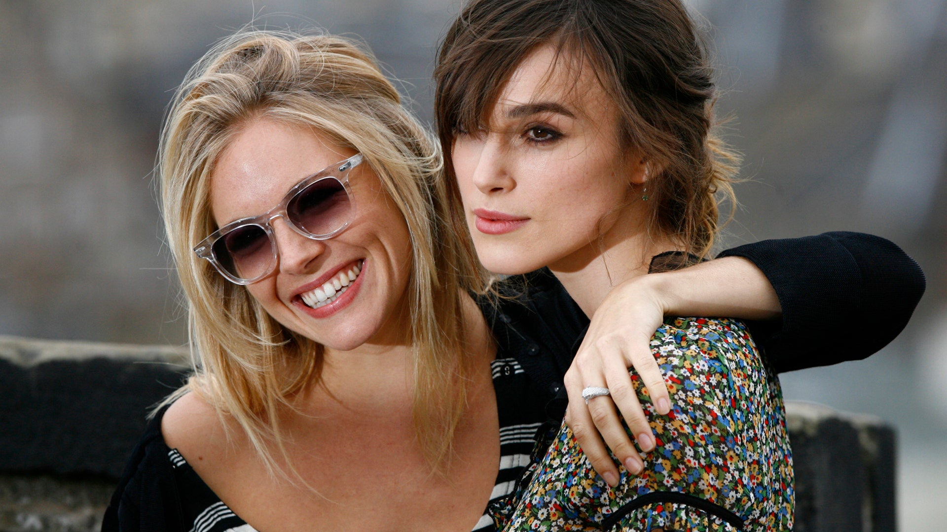 Sienna Miller and Keira Knightley