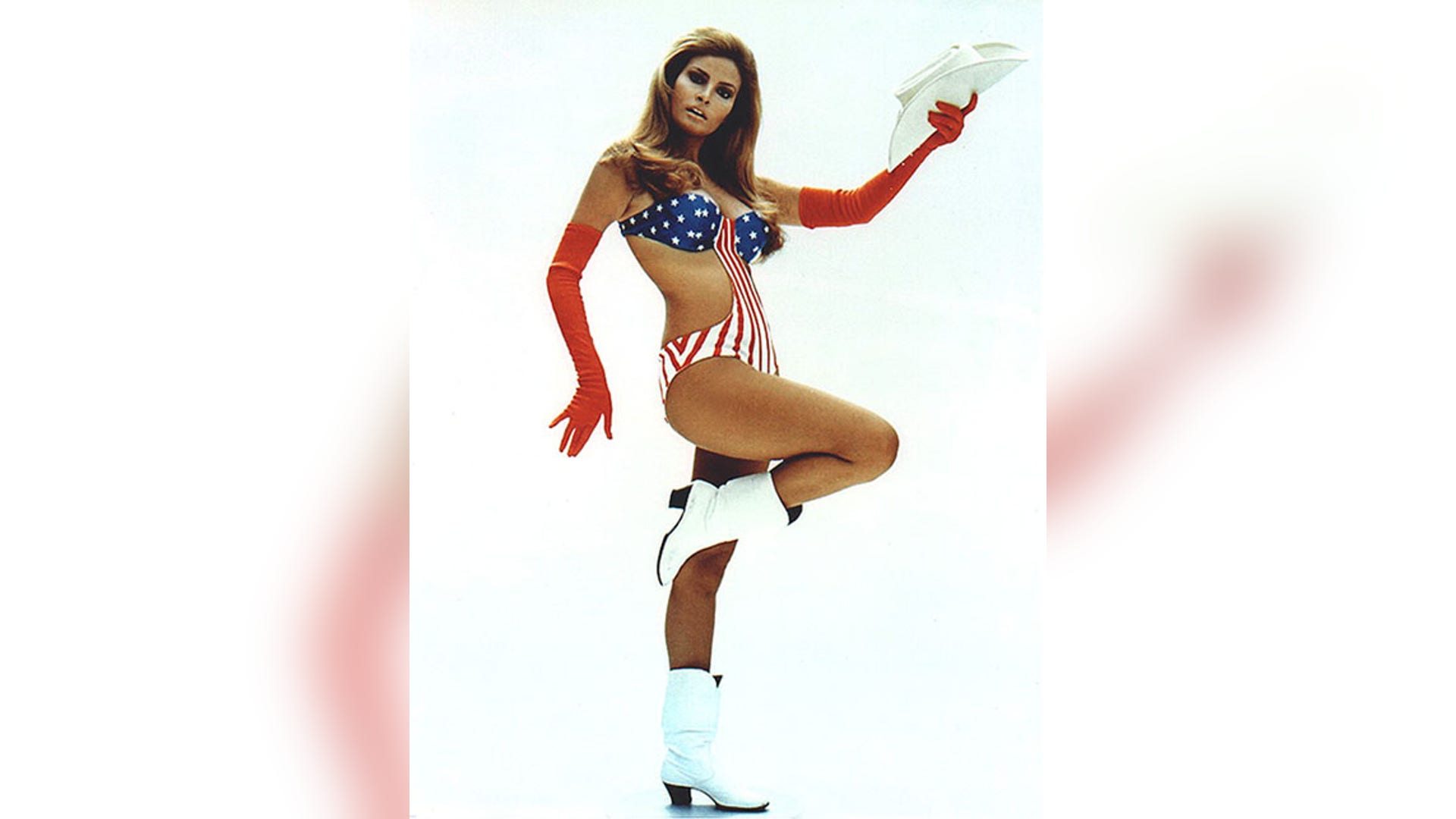 Patriotic Raquel Welch