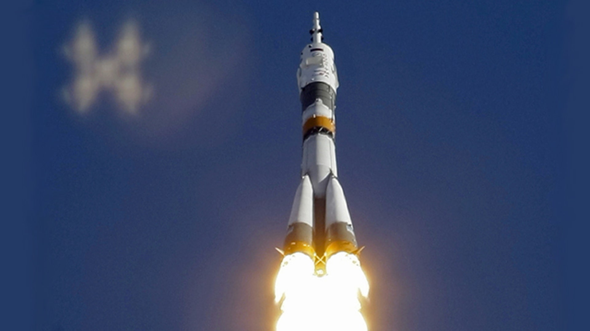 Soyuz Blasts Off