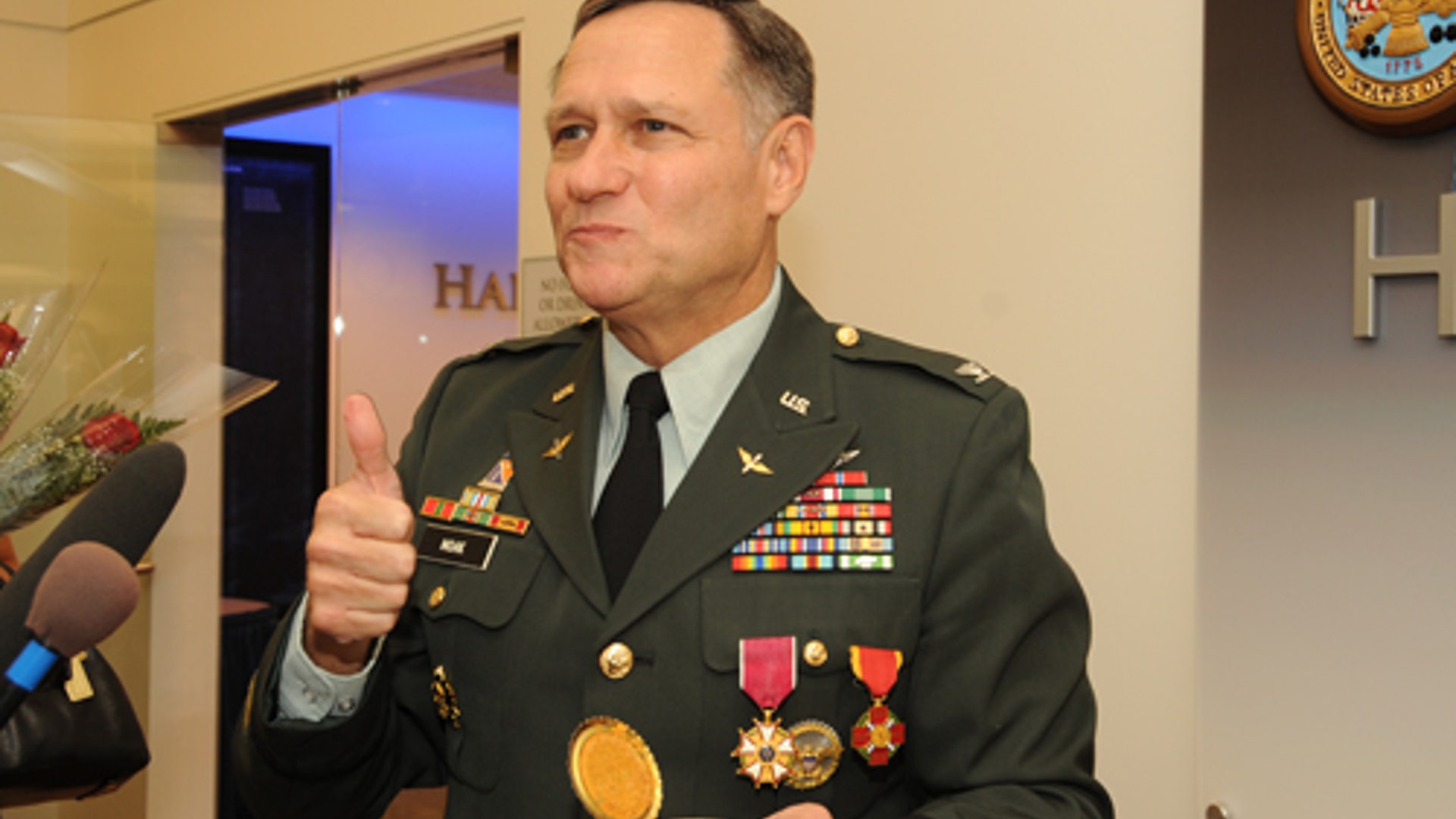 Col. Henry Moak Keeps Promise