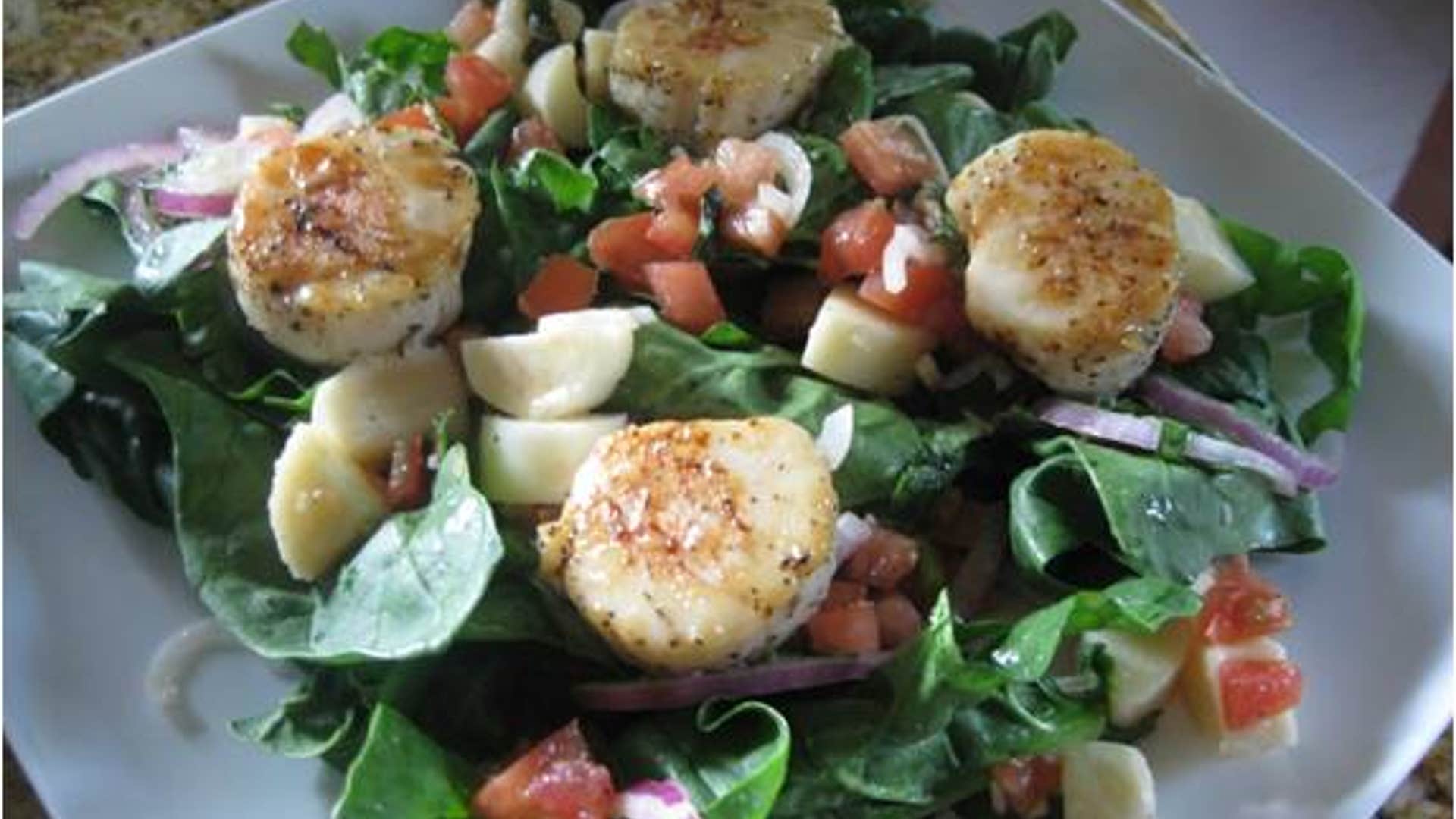 Hearts of Palm Salad with Scallops Fox News