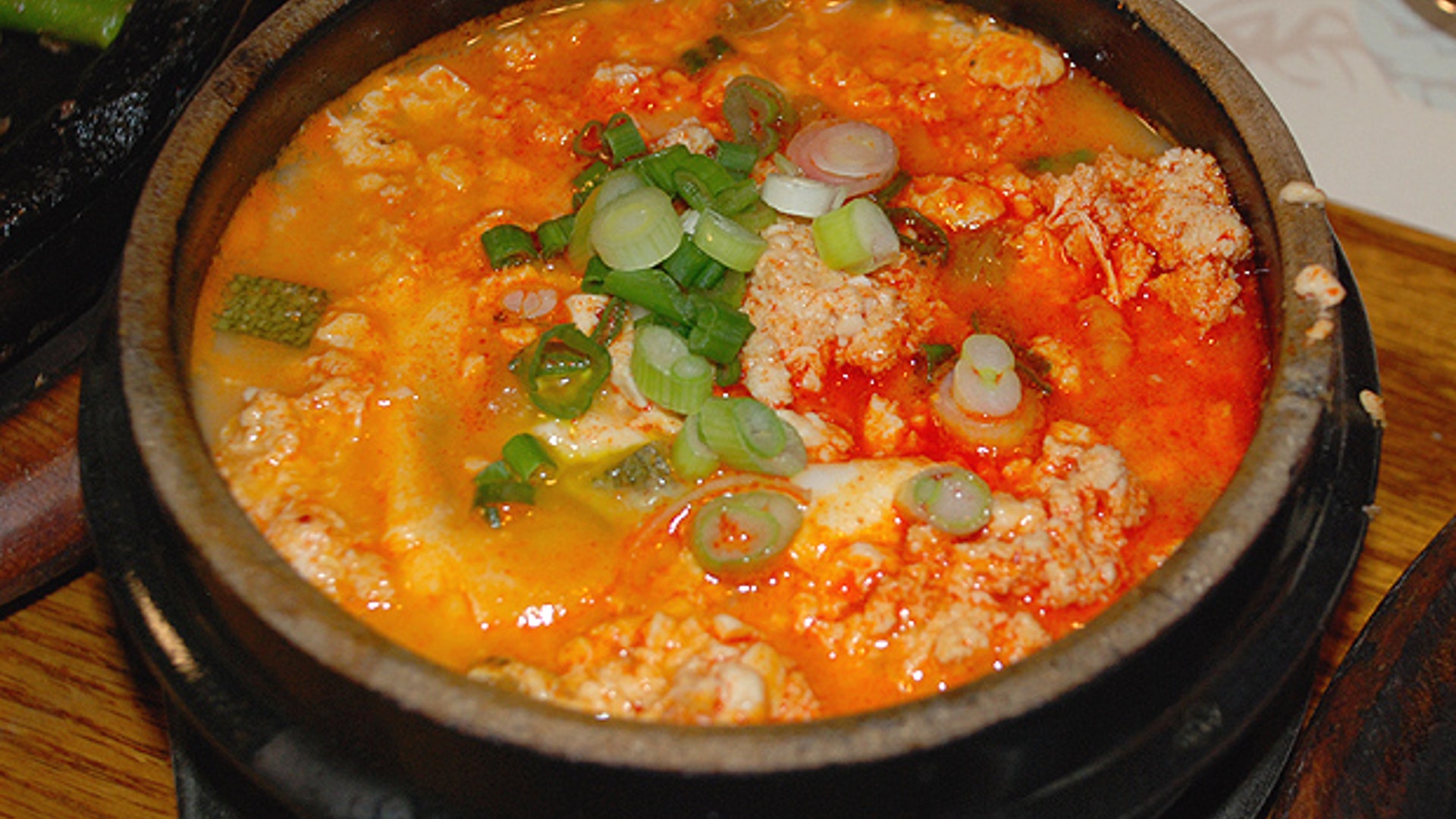 Seafood Tofu Soup