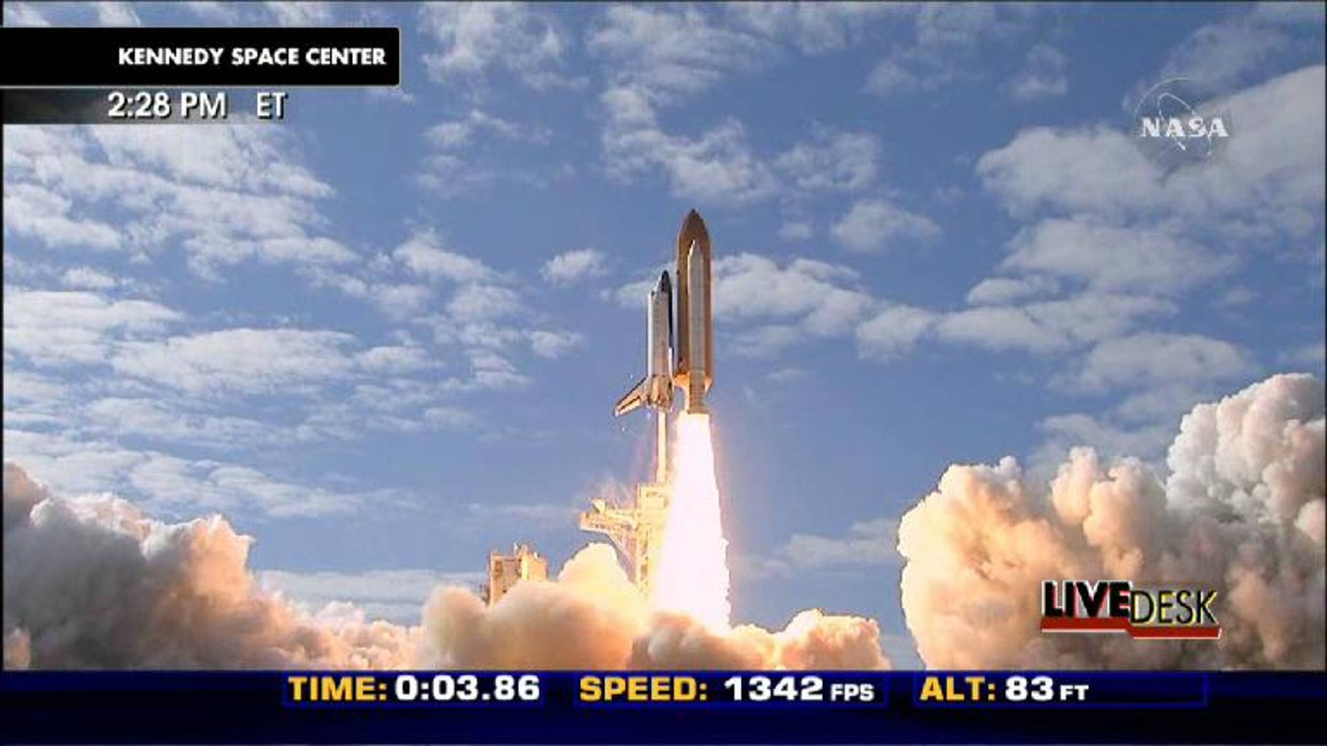 Atlantis Shuttle Launch