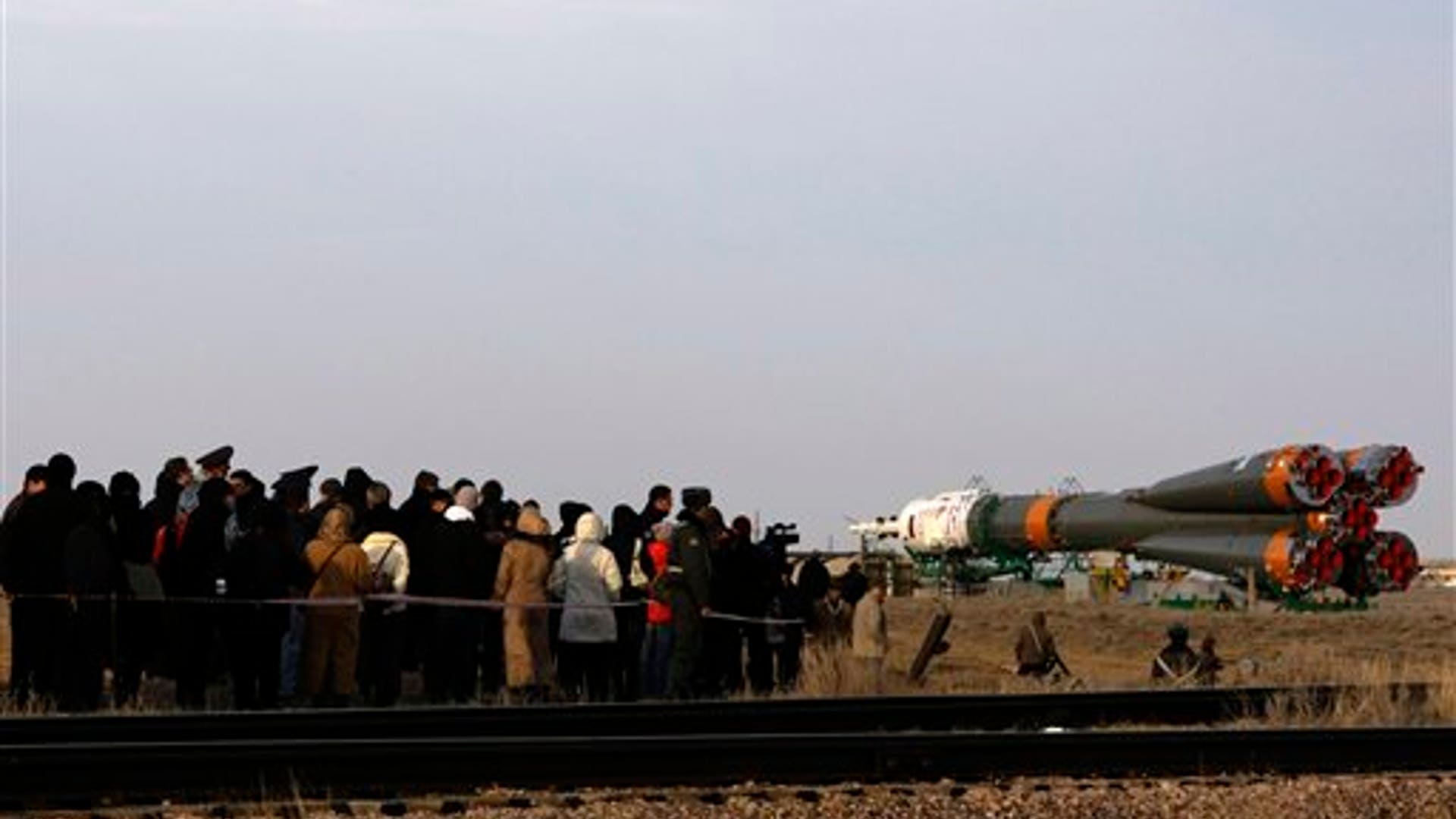 Crowds at Launch Pad