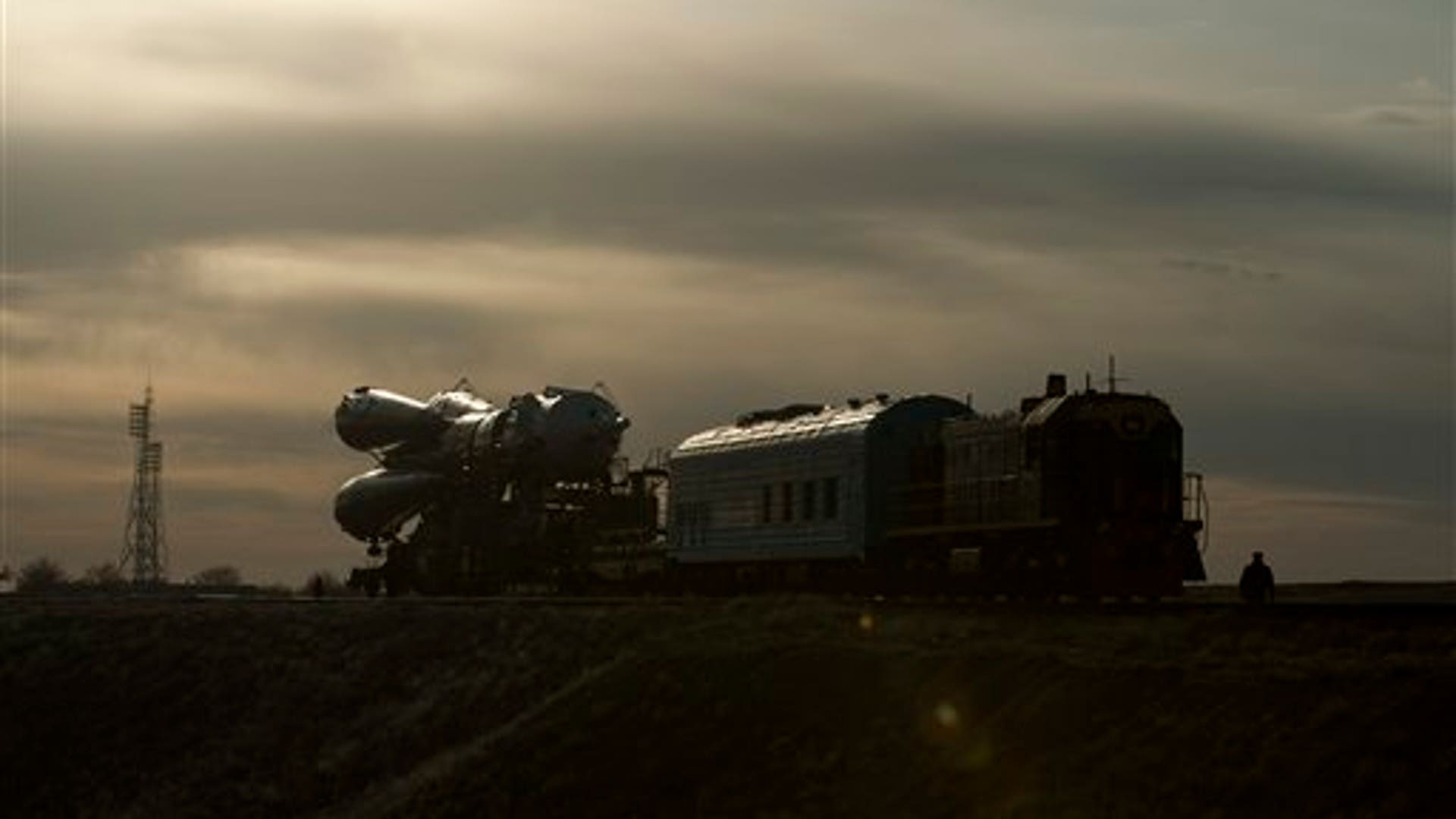 Rolling to Launch Pad