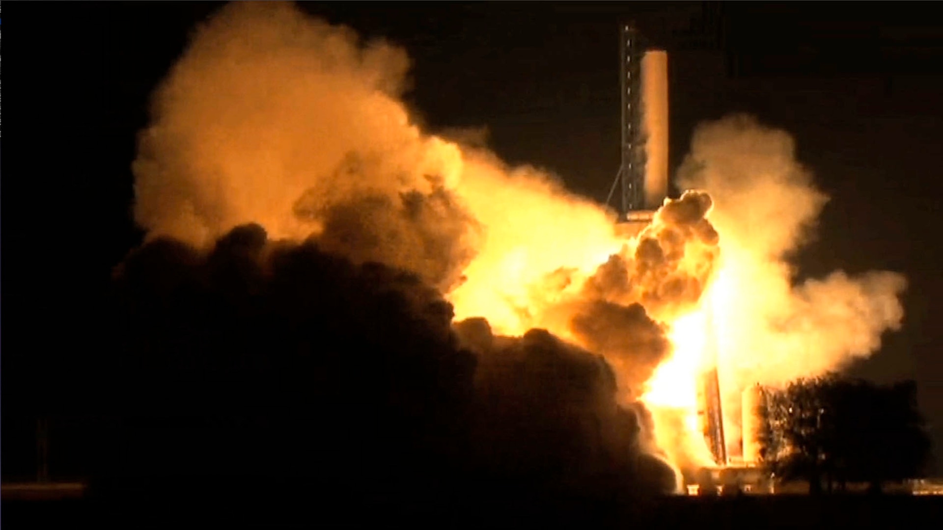 SpaceX Falcon 9 Engine Test