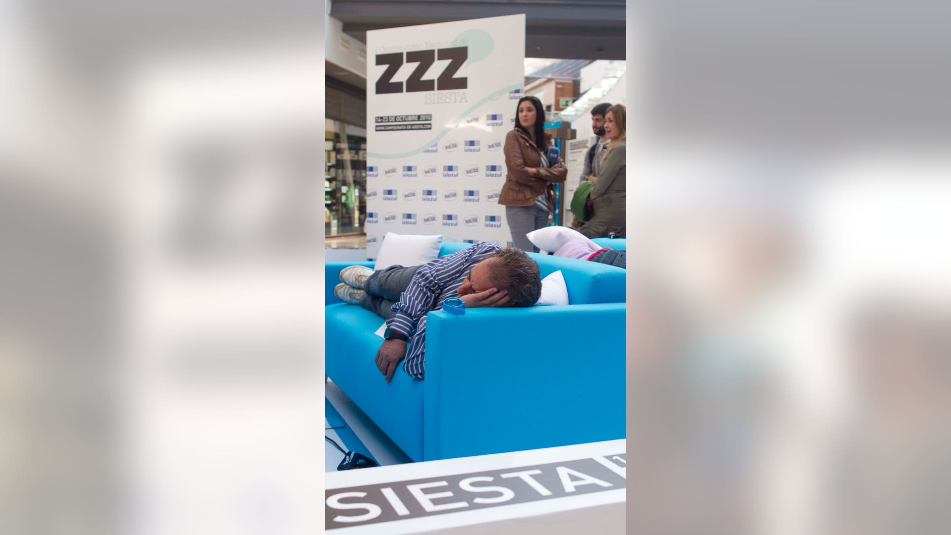 The Spanish sleeping