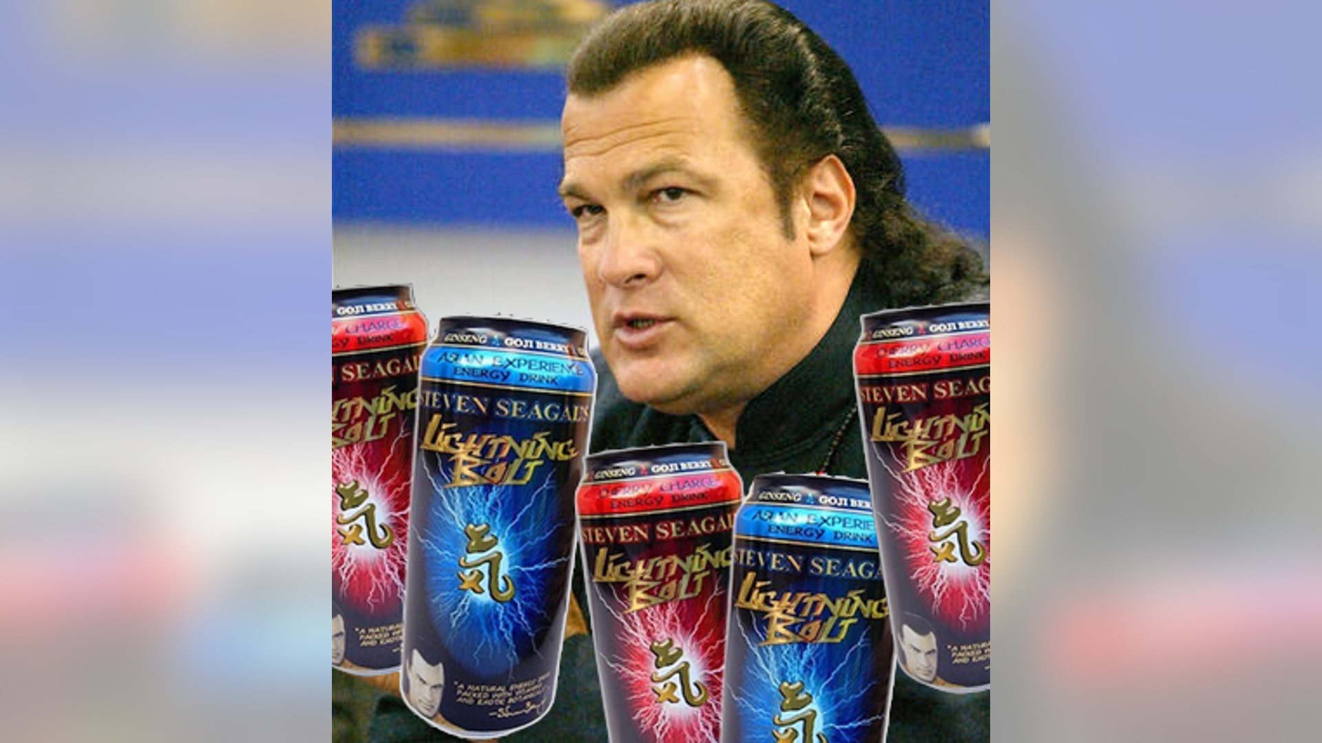 Steven Seagal Energy Drinks