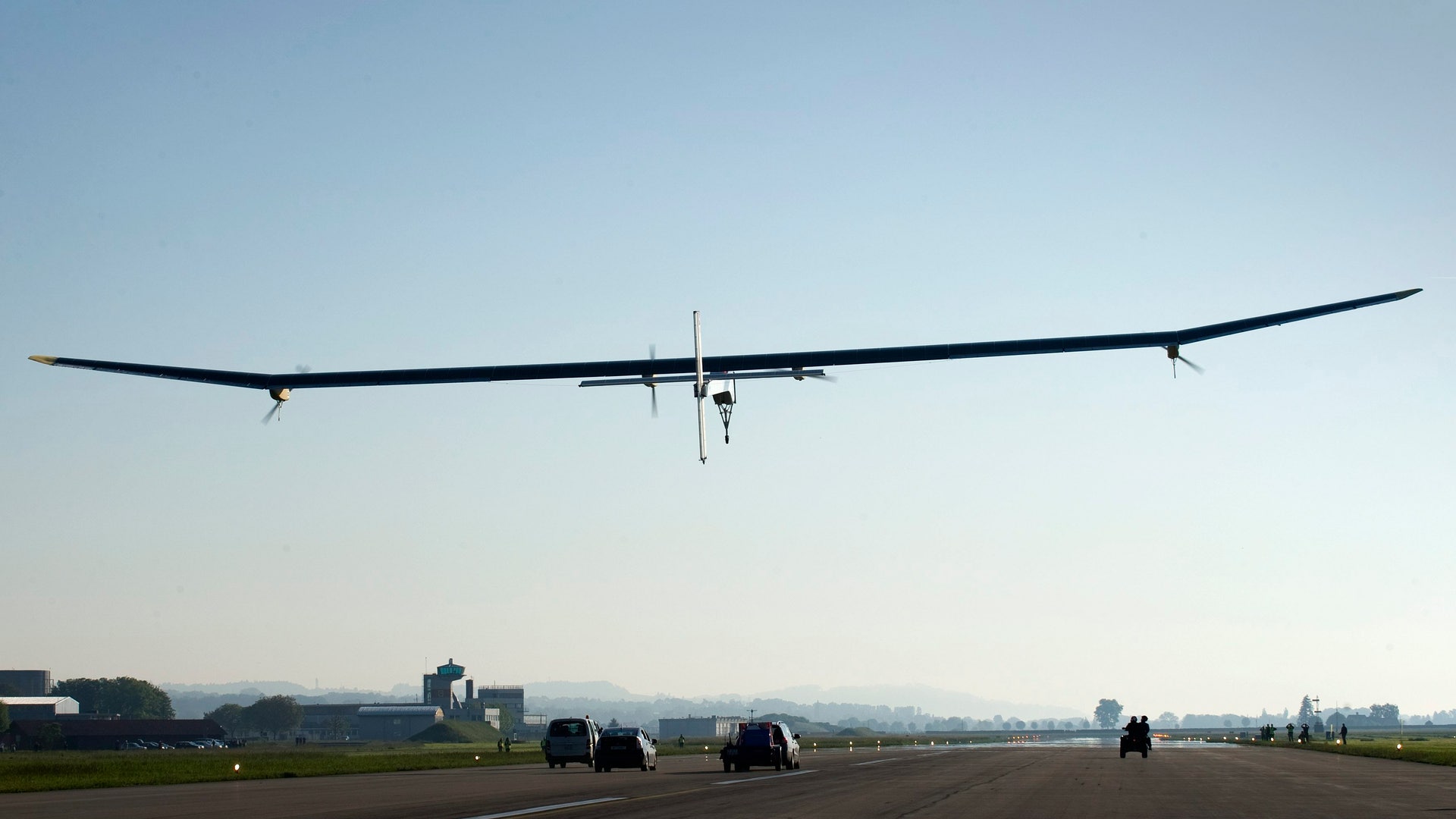 Solar Impulse in flight