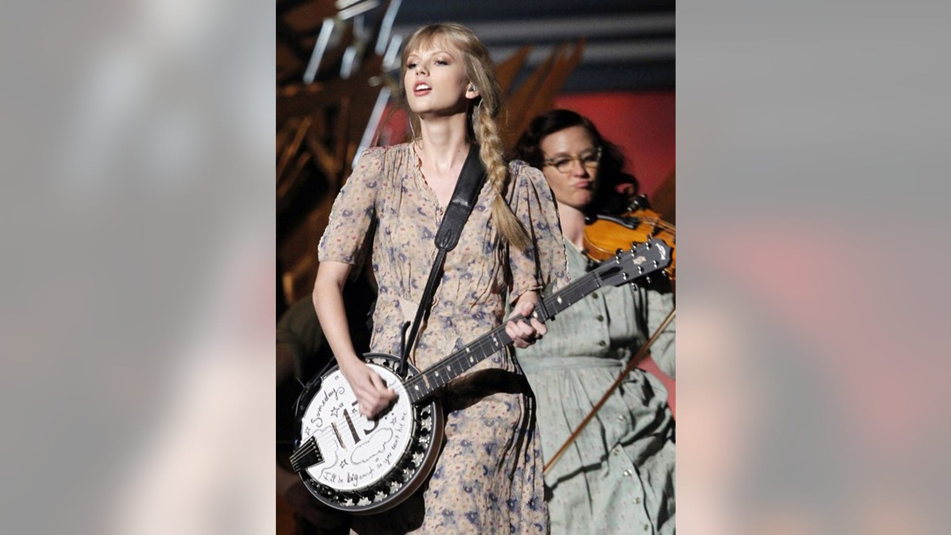 Taylor Swift performs the song 