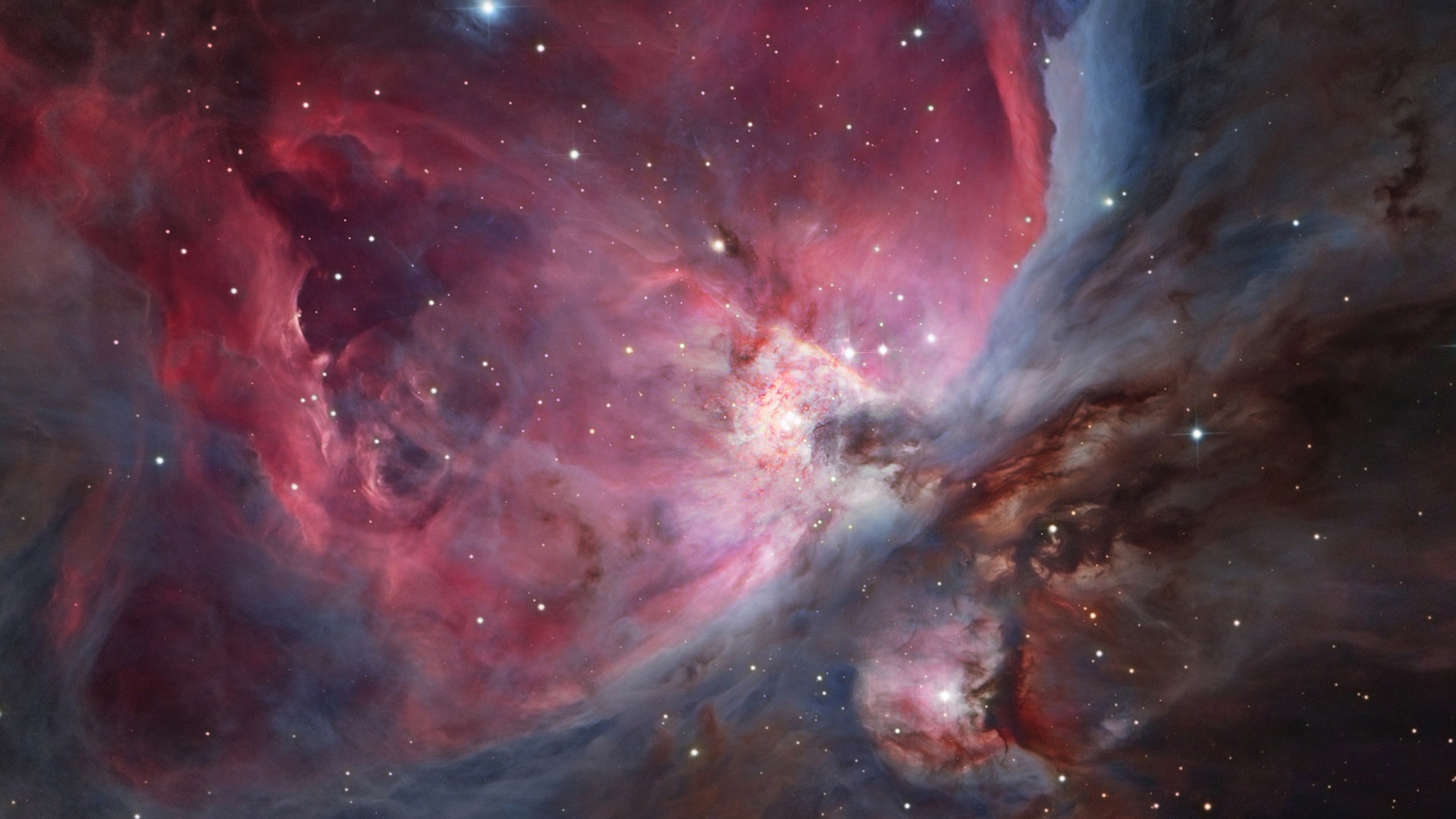 <b>The Trapezium Cluster and Surrounding Nebulae (Hungary)</b>