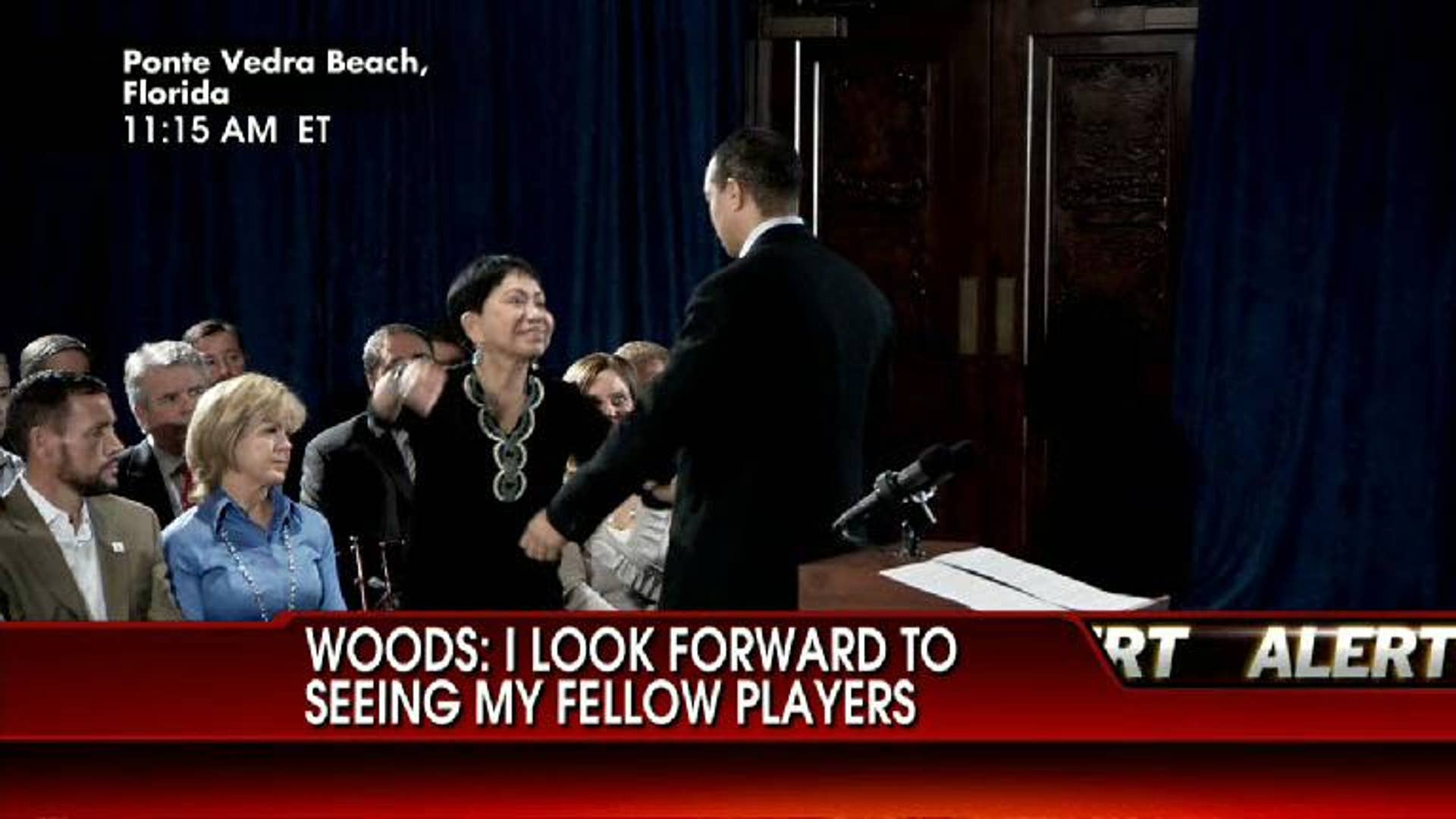 Tiger Takes a Swing at an Apology