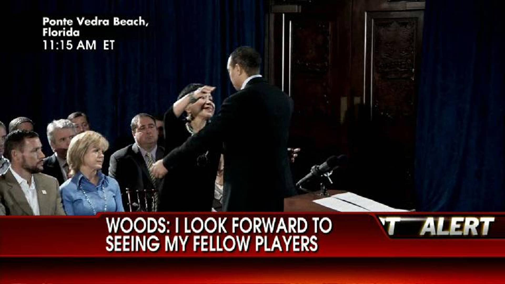 Tiger Takes a Swing at an Apology