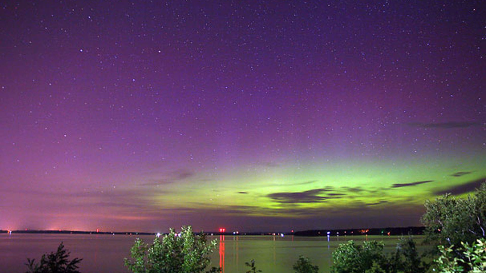 Over Chippewa Falls, WI
