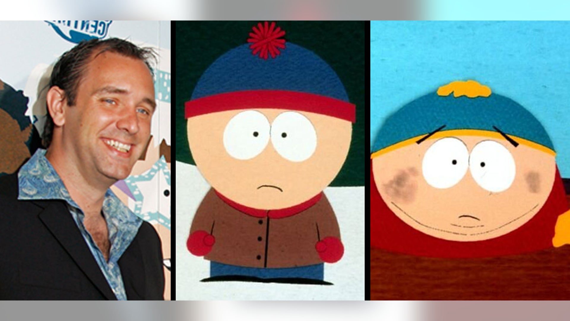 Trey_Parker_as_Stan_Marsh_and_Eric_Cartman
