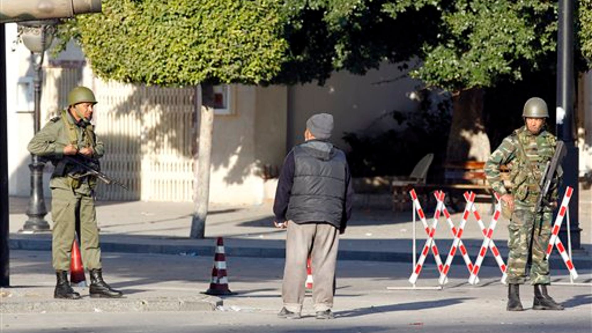 Tunisia Unrest Security