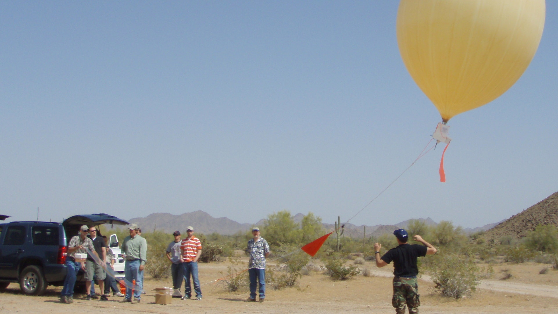 High Altitude Repeater Launching