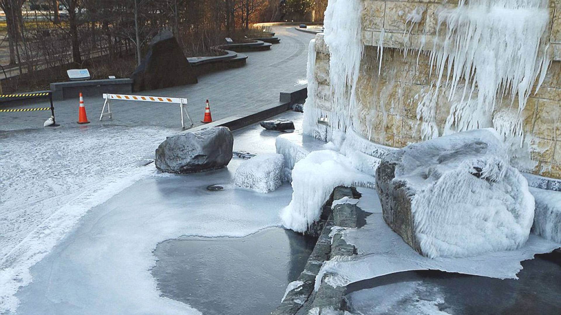 Frozen Waterfall