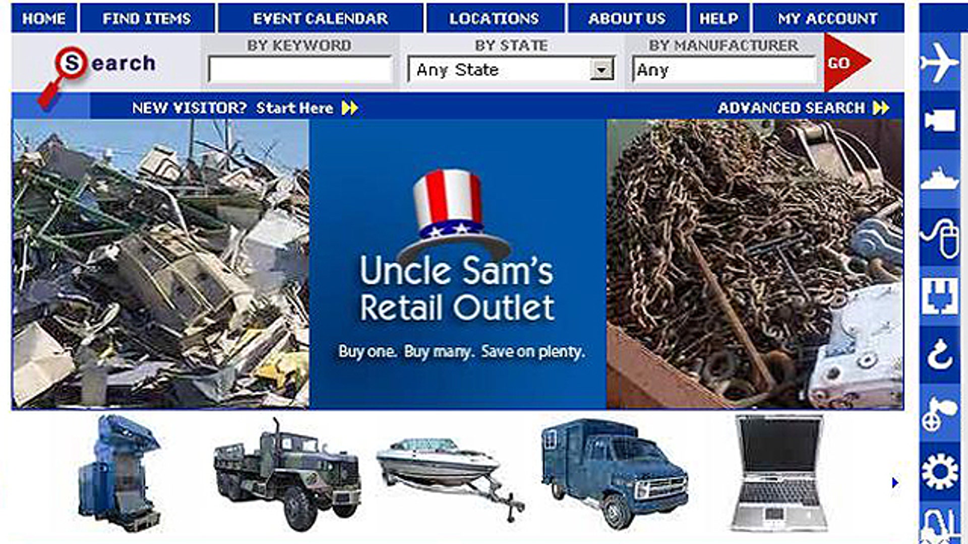 Uncle Sam's Crazy Retail Outlet