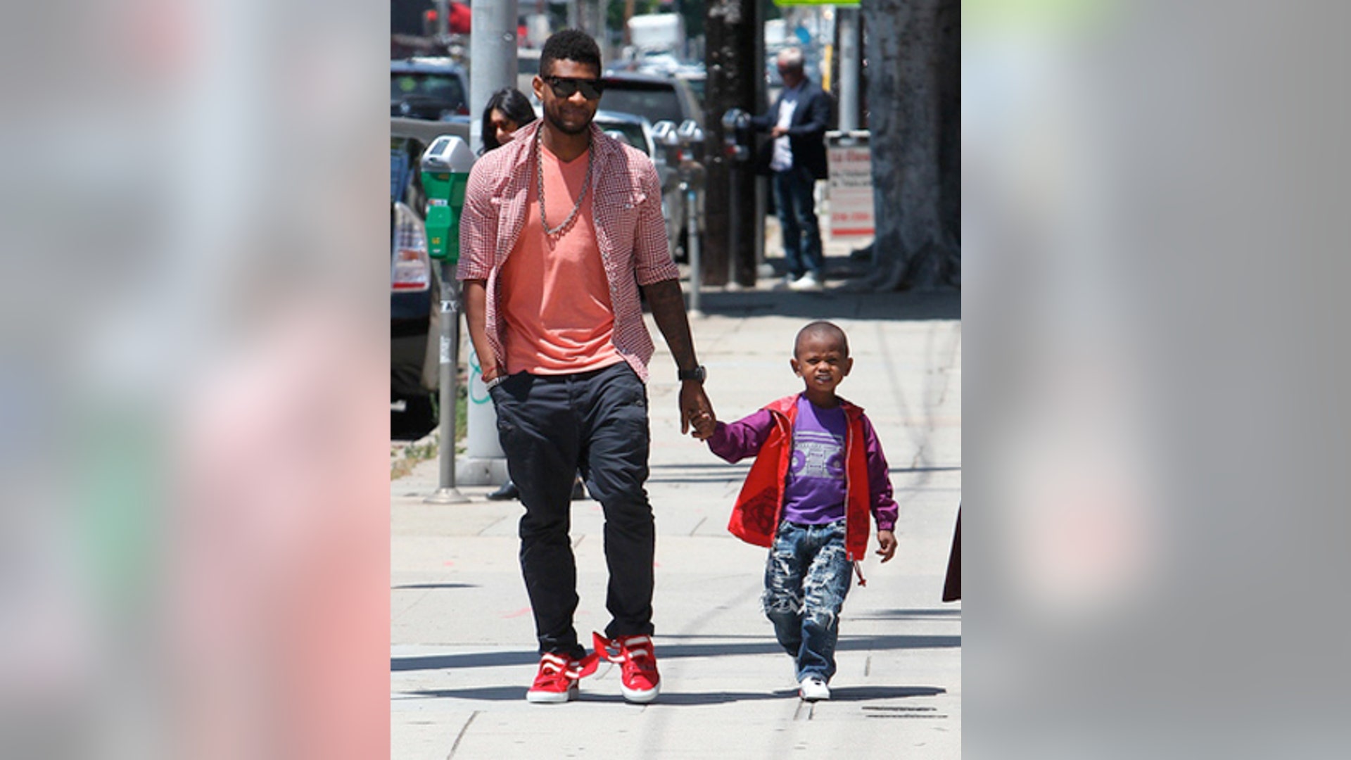 Usher with Raymond V 