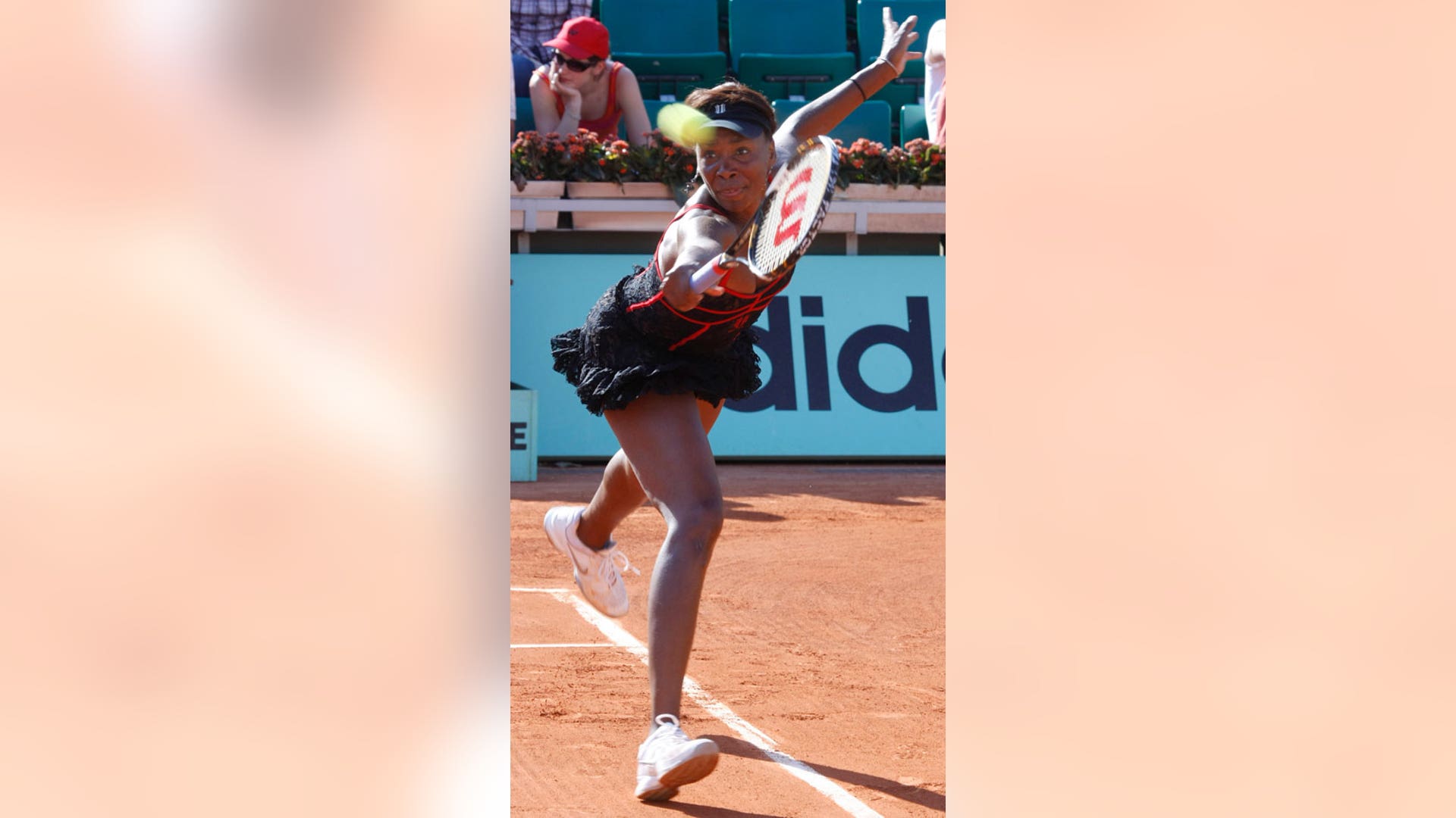 Venus Williams at the French Open