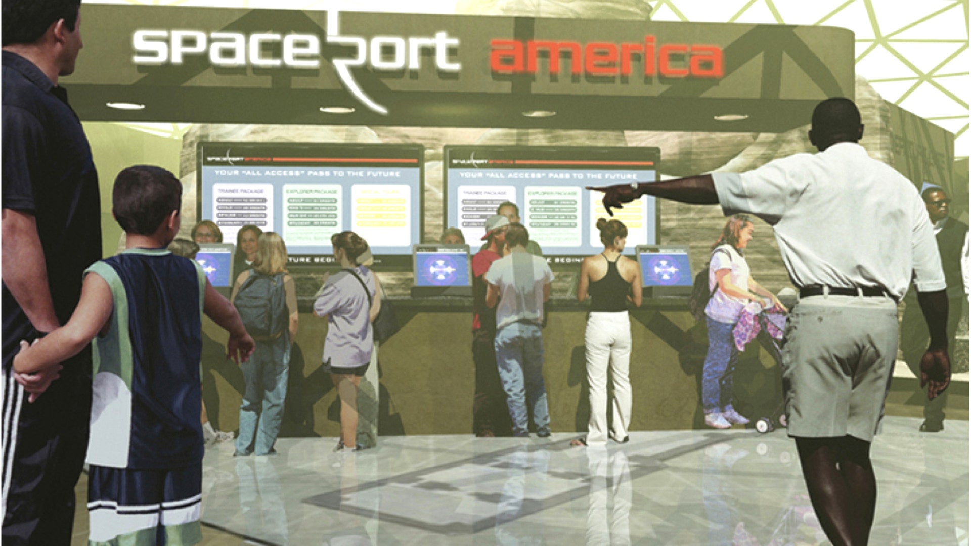 Visitors Experience at Spaceport America