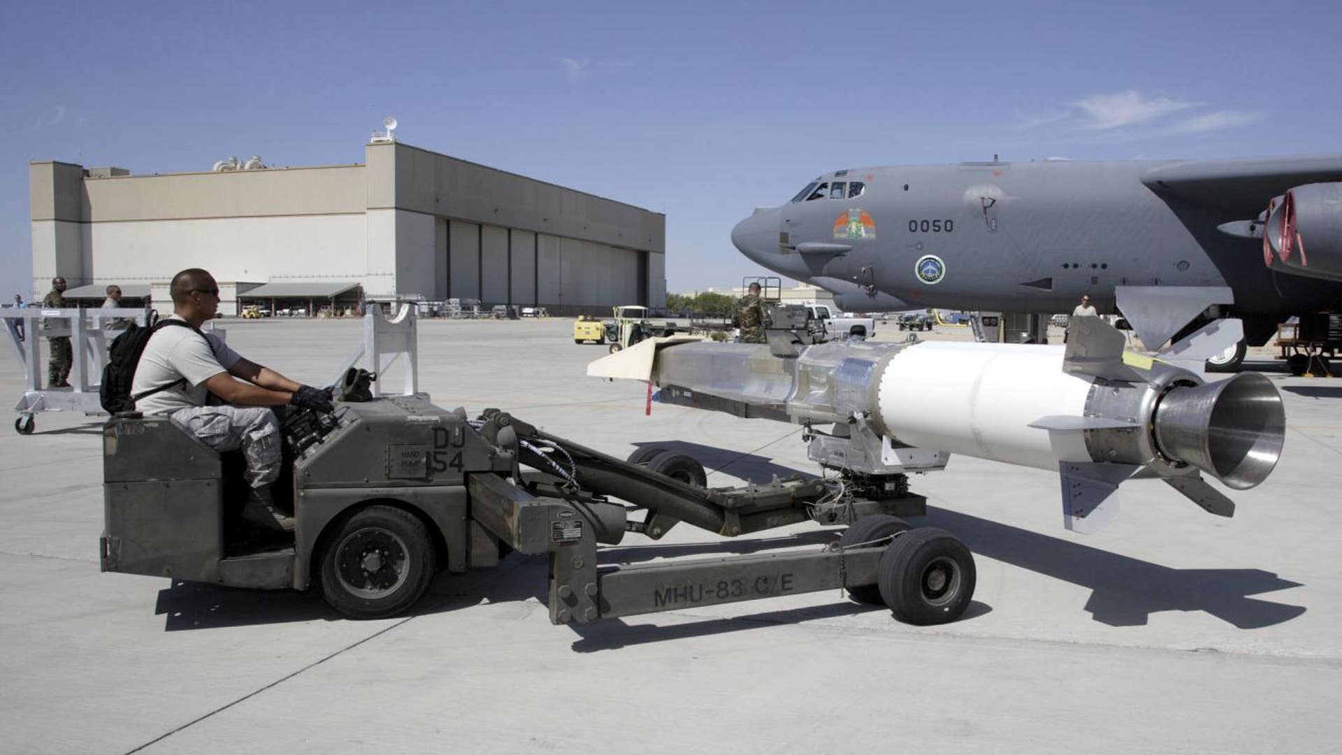 Loading the X-51 WaveRider