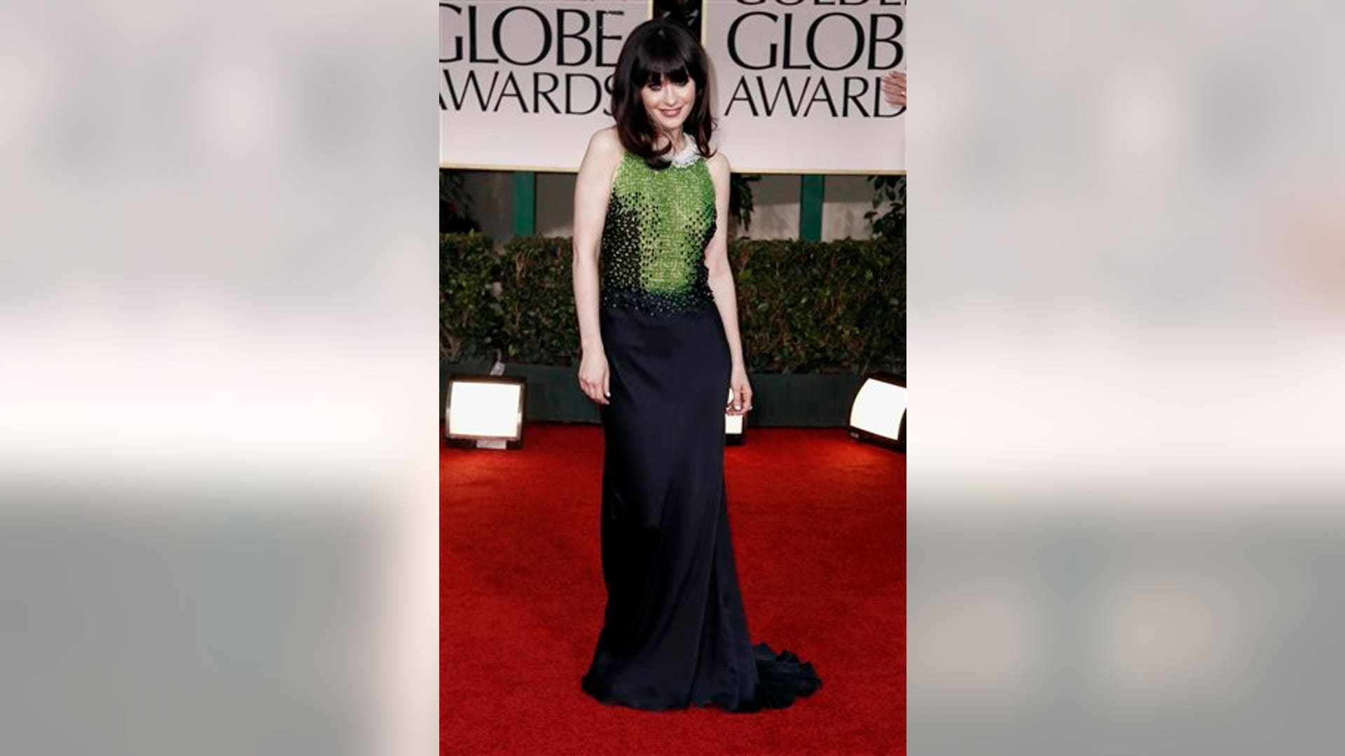 Zooey Deschanel AP GG