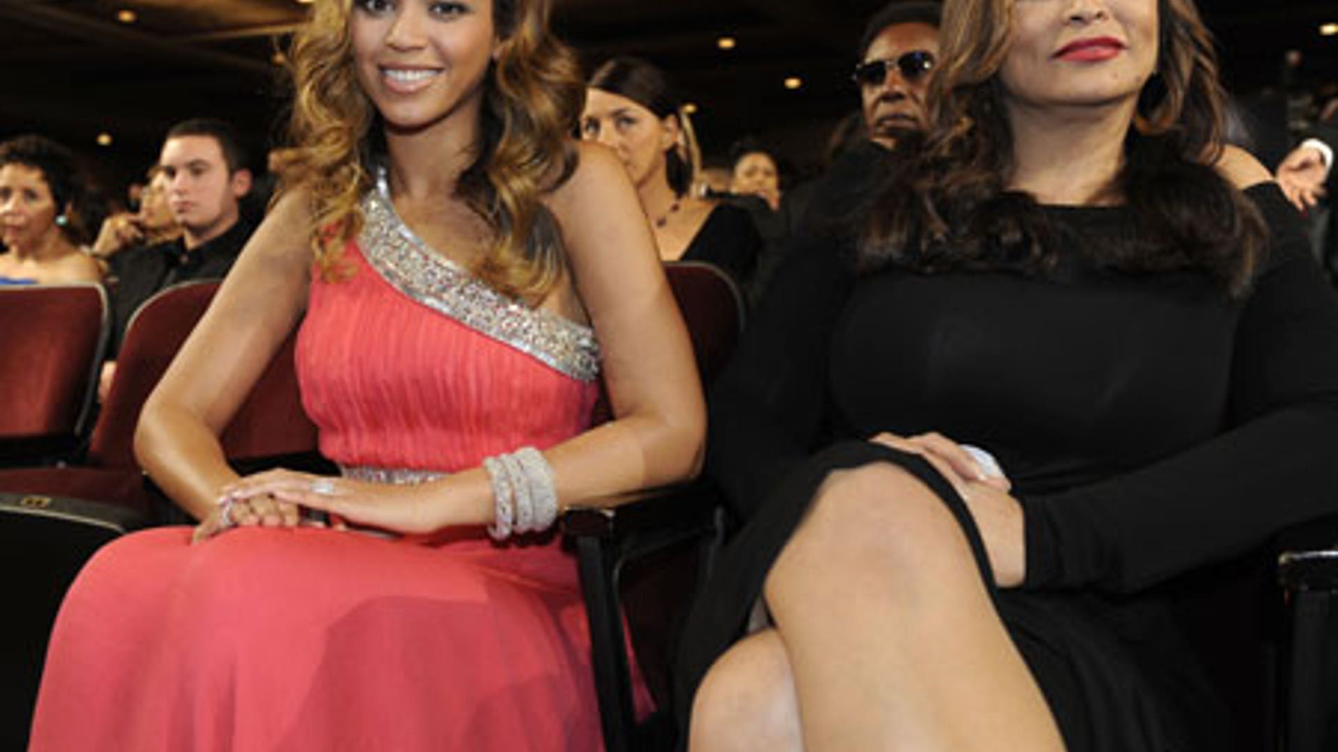 Beyonce and Tina Knowles