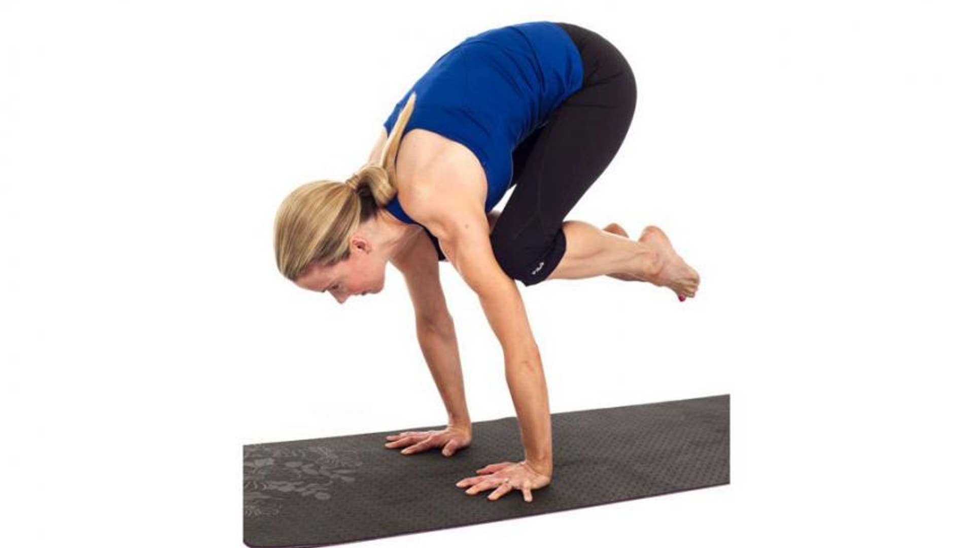 Challenge yourself with Crow Pose