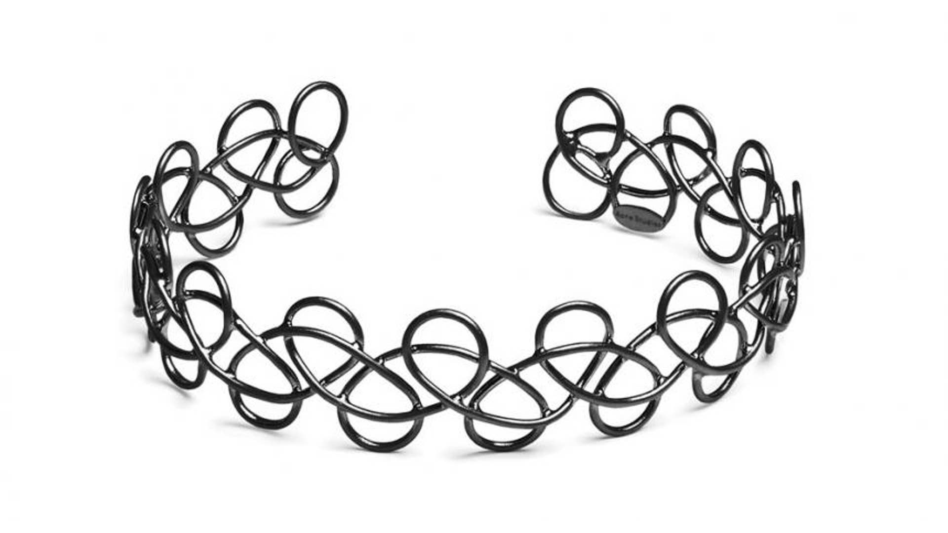 Fabi Small Matt Black Choker