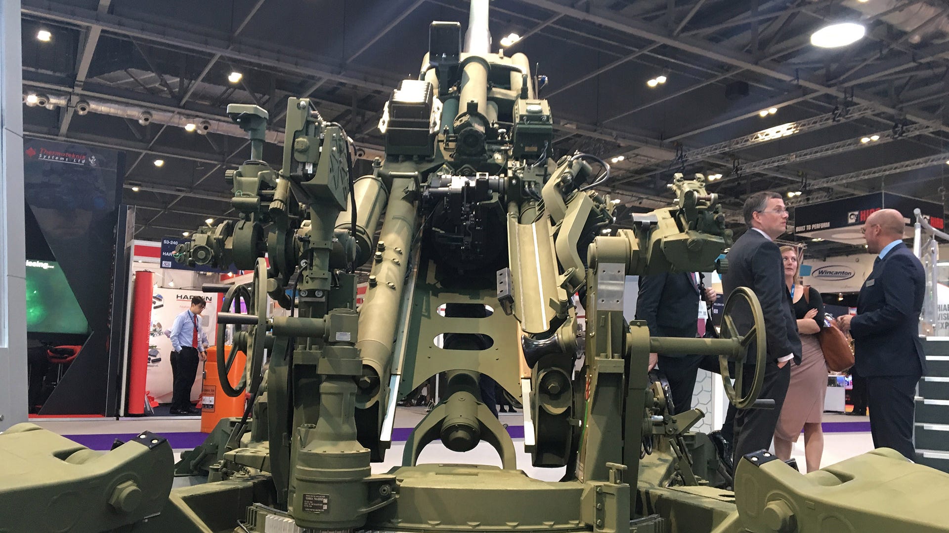Pretty much anything you would need to defend your country in war – or to launch a war for that matter - is here in London.