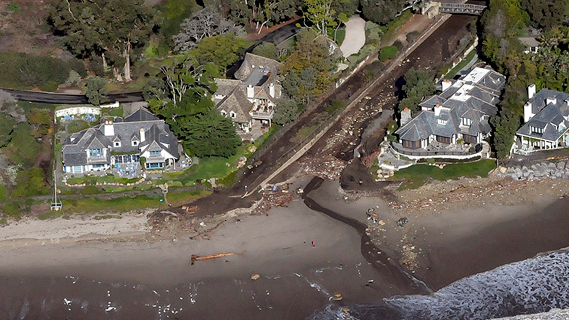 People in Montecito had counted themselves lucky last month after the biggest wildfire in California history spared the town