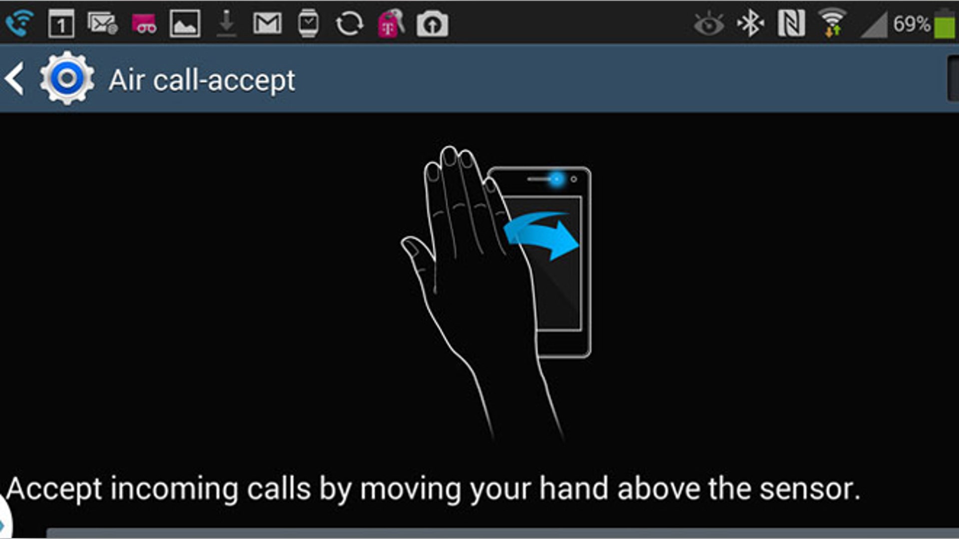 <b>Air Call Accept</b>