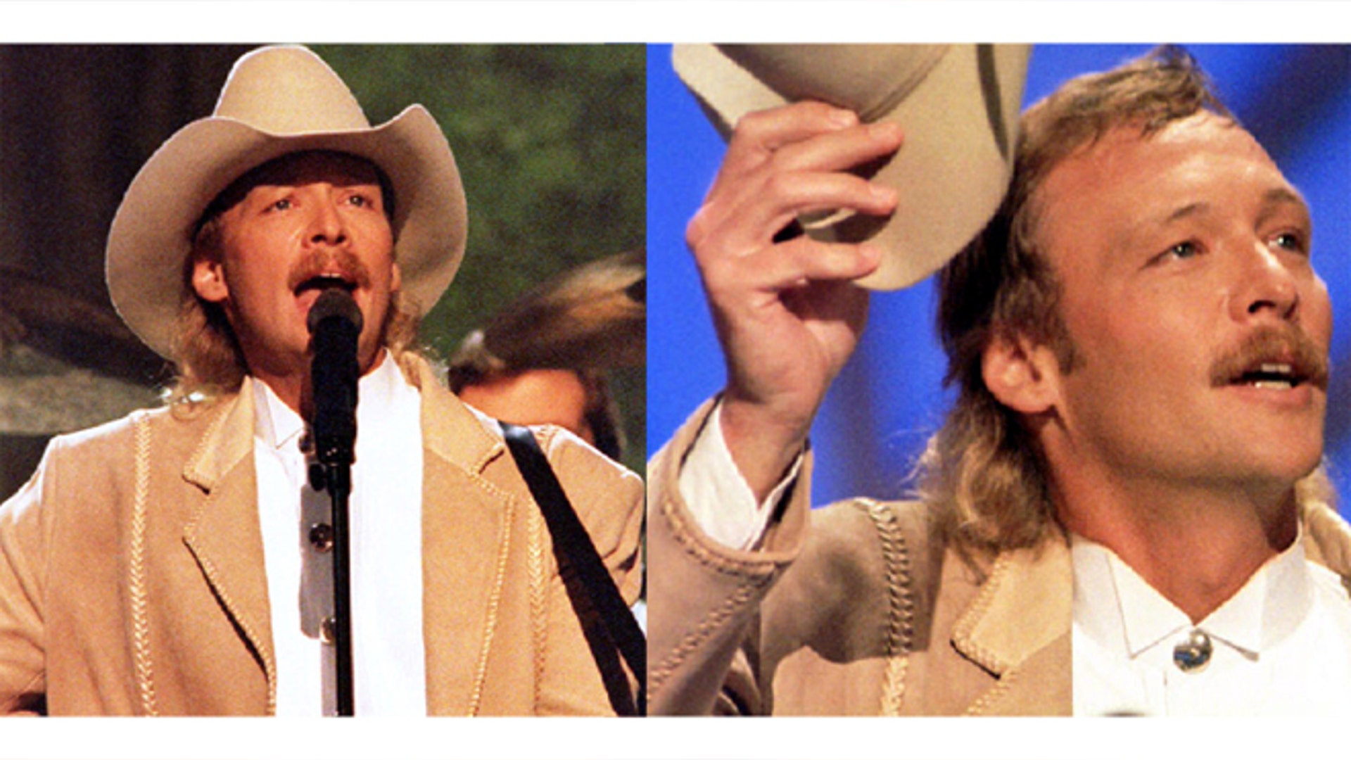 Country stars without their hats