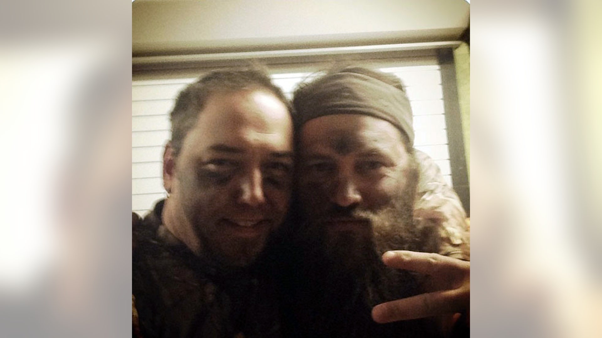 Jason Aldean and Wille Robertson